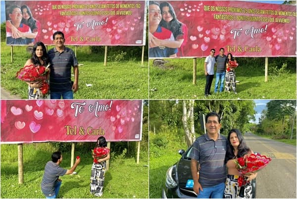 Tel da Limpeza faz declaração de amor em comemoração aos 25 anos de casamento