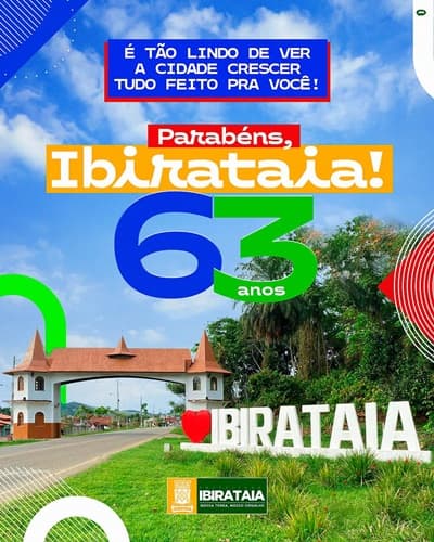 Ibirataia, “um mutirão de todos, por todos construída e festejada!”