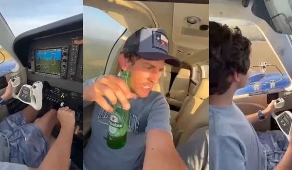 Imprudência e tragédia: Adolescente de 12 anos pilotava avião com pai bebendo cerveja antes de acidente fatal
