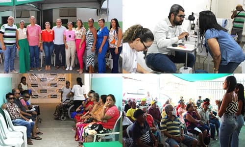 Ibirataia: Secretaria de Saúde e Clínica Ocular realizam Mutirão de Triagem Ocular para Pacientes Diabéticos