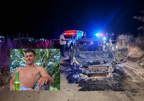 Itabuna: Corpo encontrado carbonizado dentro de veículo pode ser de motorista de app