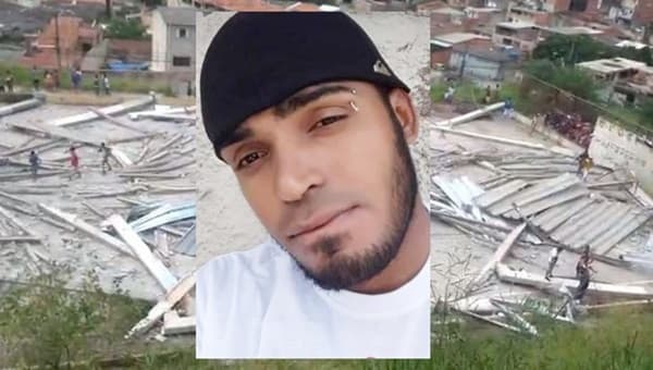 Estrutura de quadra da prefeitura desaba e mata homem natural de Boquira - Ba