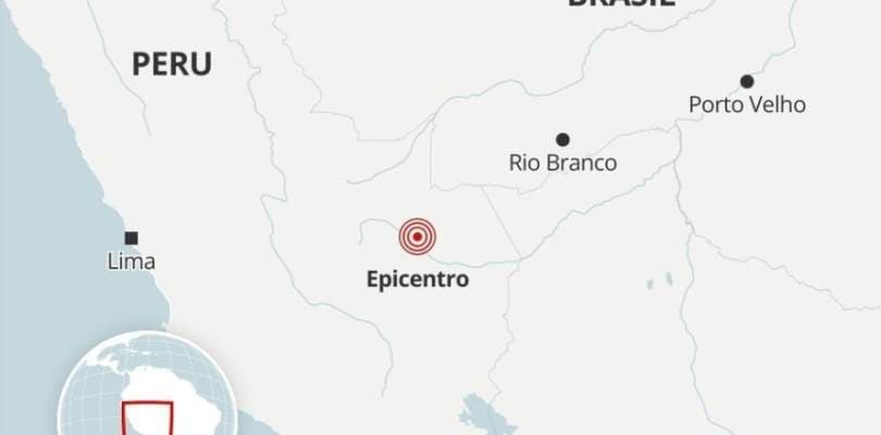 Terremoto de magnitude 5,7 atinge o Peru e é sentido no Brasil