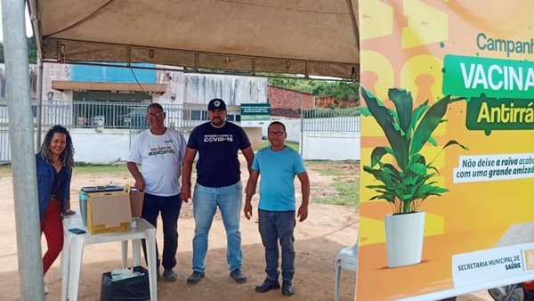 Secretaria de Saúde de Ibirataia encerra campanha de Vacinação Antirrábica nos bairros com sucesso