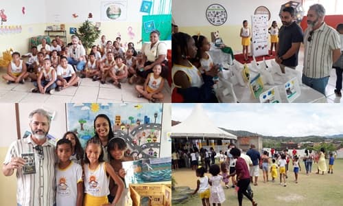 Ibirataia: Elísio do Coal Enaltece Projeto "Viajando na Leitura" da Escola Batista Raio do Sol
