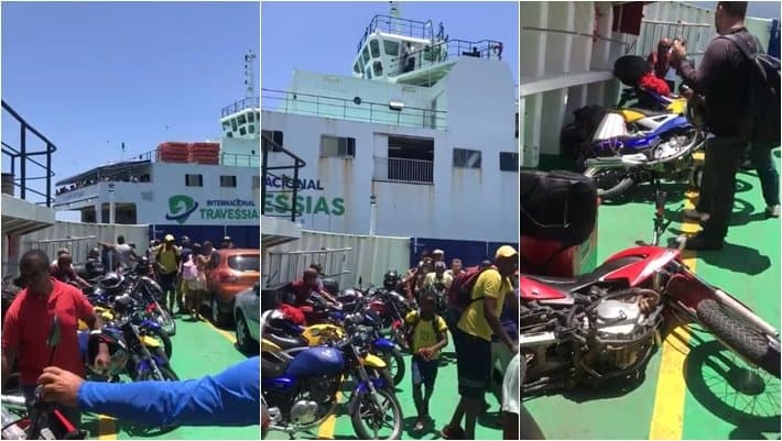 Ferry-Boat: Embarcações colidem no terminal de Bom Despacho