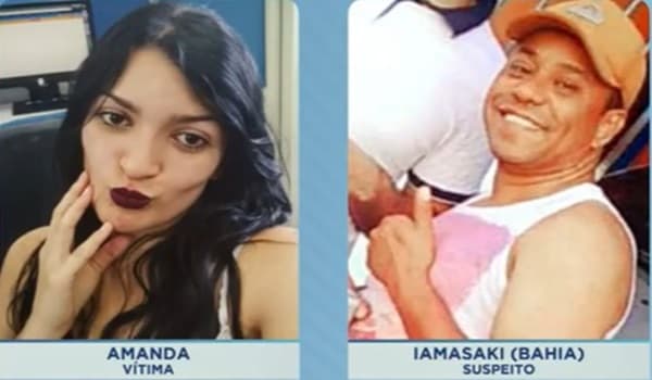 Baiano é acusado de matar a namorada na frente do filho em São Paulo.