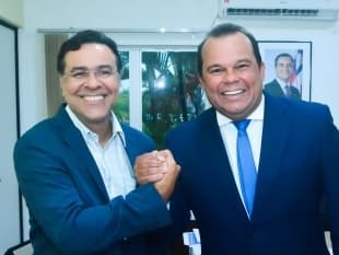 Geraldo Jr prestigia Alex Futuca na sua primeira visita como pré-candidato a vice-governador a um órgão estadual