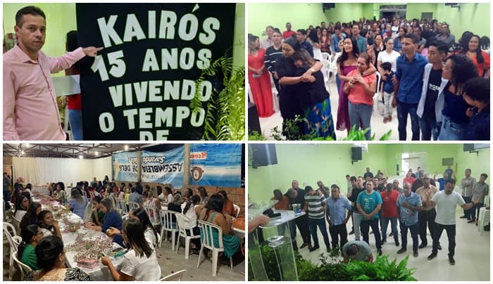 Ibirataia: Comemoração aos 15 anos do Ministério Kairós | Vivendo o tempo de Deus!