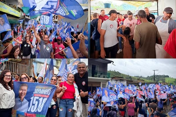 Ibirataia: Sandro Futuca visita Distrito de Algodão e apresenta candidatos apoiados pelo grupo