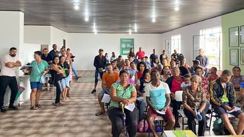 Reunião preparatória com Ambulantes e Barraqueiros para atuação no São João da Nossa Terra 2024 em Ibirataia