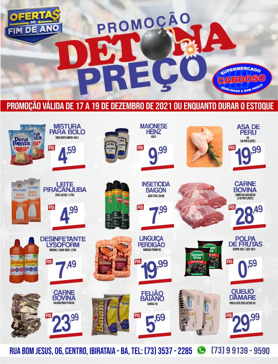 DETONA PREÇO NO SUPERMERCADO CARDOSO