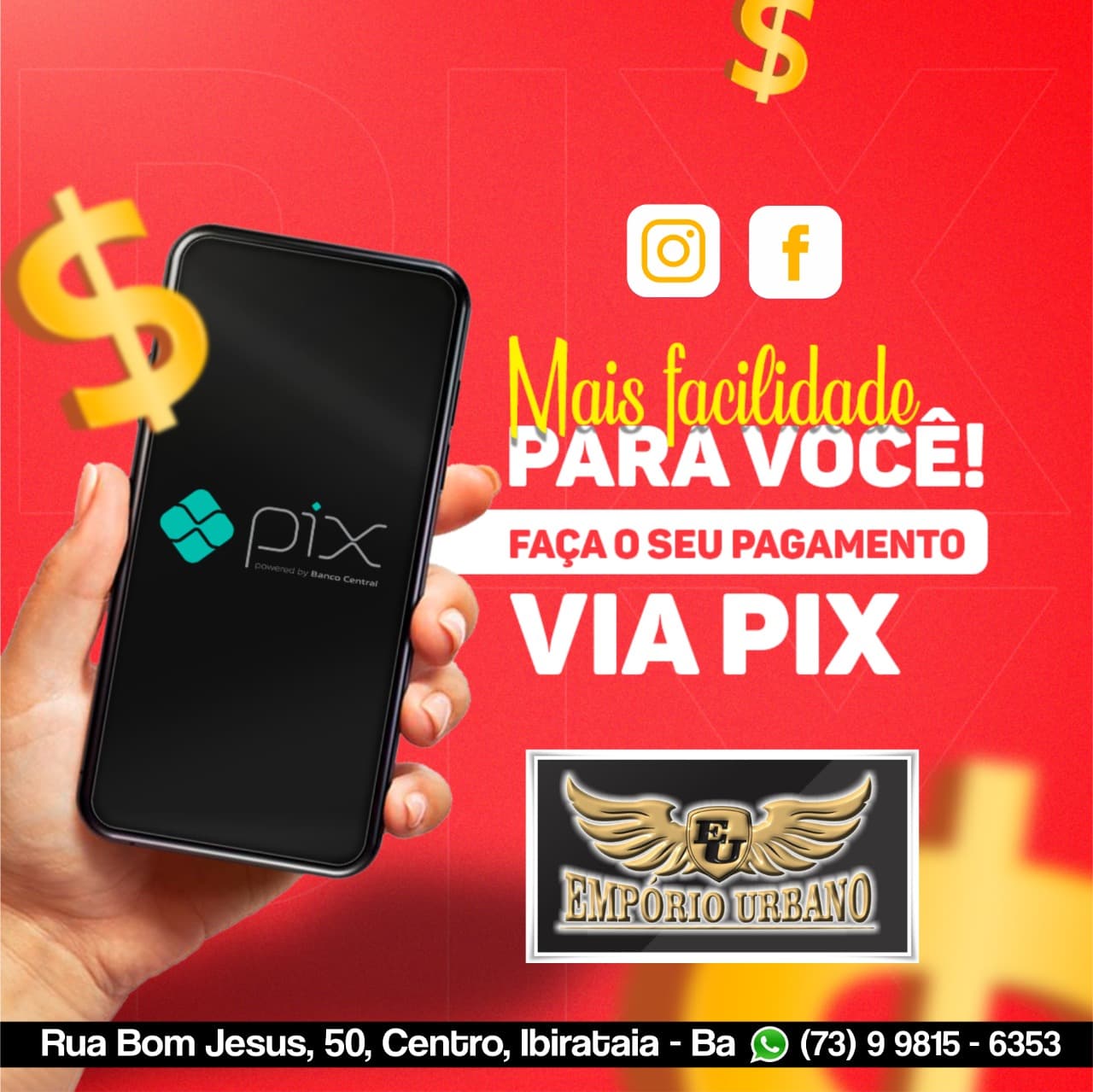 EMPÓRIO URBANIO | MAIS FACILIDADE PARA VOCÊ!