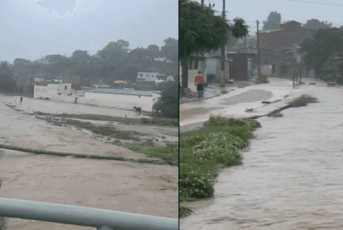 Chuva forte atinge diversas regiões da Bahia