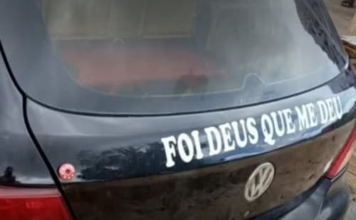 Gol clonado é apreendido e proprietário é preso em flagrante!