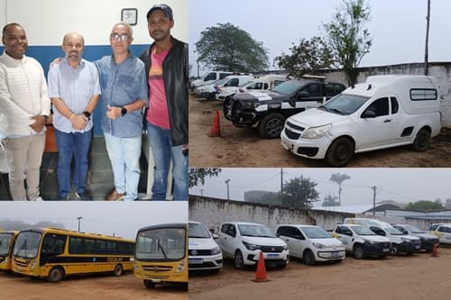 Ibirataia: Vereador Márcio Fatel realiza inspeção na frota de transporte público municipal