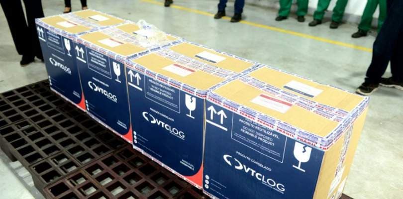 Bahia recebe primeiro lote da vacina da Pfizer
