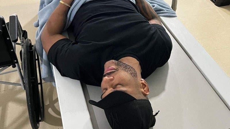 Tony Salles vai parar no hospital após sofrer acidente durante show
