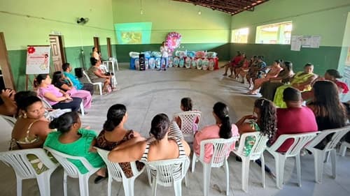 Ibirataia: CRAS promove encontro com gestantes e fortalece ações de cuidado materno