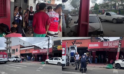 Mulher é Atropelada na Avenida Getúlio Vargas em Ipiaú