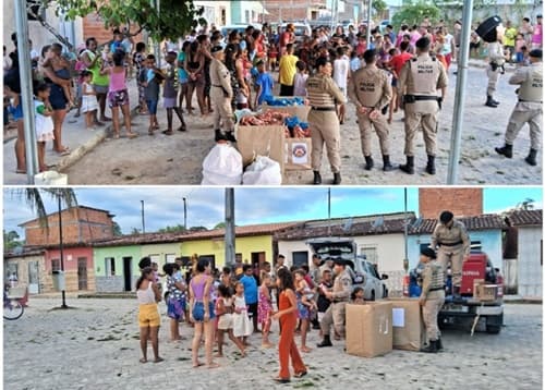 55ª CIPM distribui brinquedos e alegria em Ipiaú