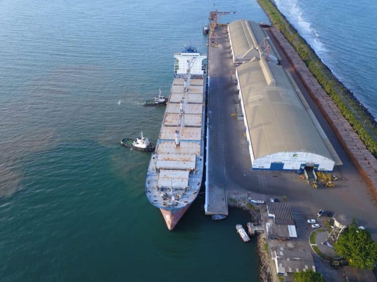 Atlantic Nickel finaliza embarque para China e ultrapassa 91 mil toneladas exportadas pelo Porto de Ilhéus