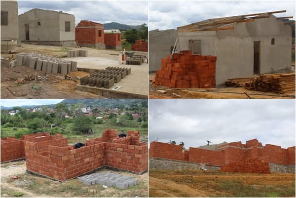 Ibirataia: A obra da construção das 61 casas populares segue a todo vapor!