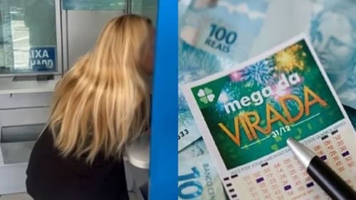 Mulher de 64 anos solicita imagens da lotérica após alegar erro no registro da Mega da Virada