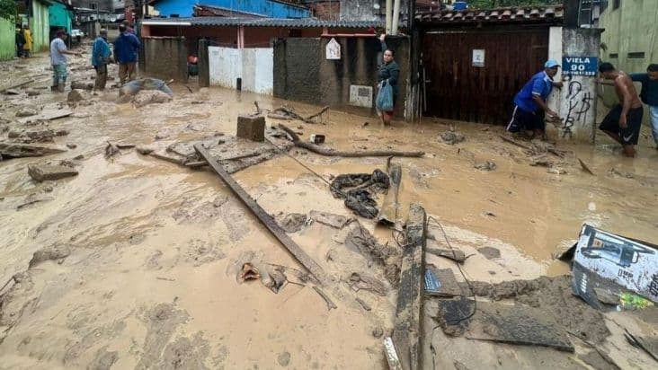 Governo de SP decreta calamidade pública após chuvas com 24 mortos