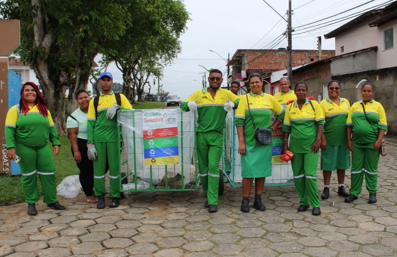 Ibiataia tem serviço de coleta seletiva realizado pela Associação de Catadores de Materiais Recicláveis do Vale