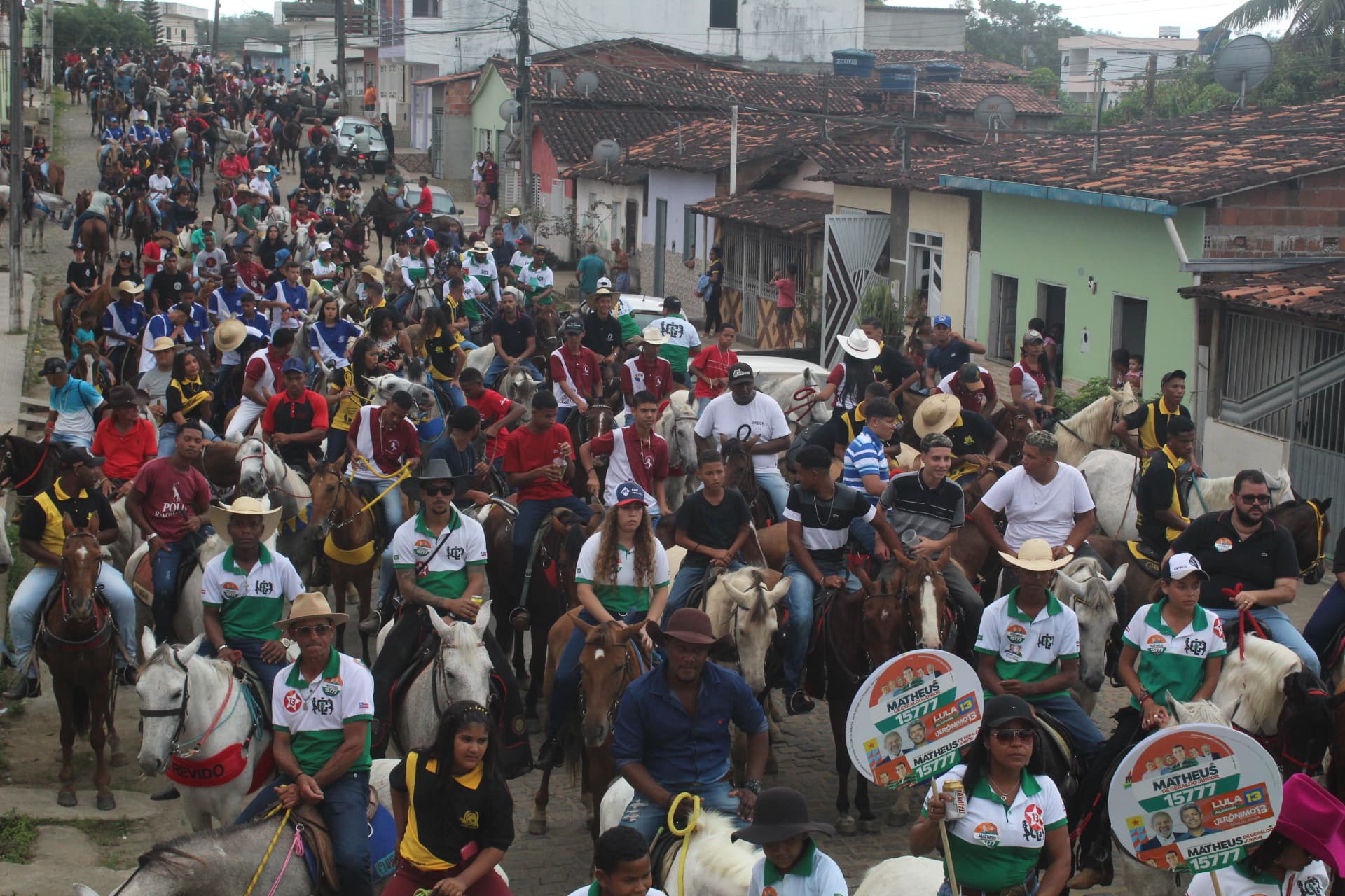 Aconteceu neste último domingo, 18, a Cavalgada da Amizade em Ibirataia