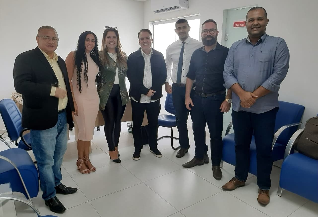 Caio Pina participa de reunião com novo Presidente da OAB Subseção Ipiaú Dr Duda Pires.
