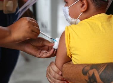 Salvador vacinou quase 13 mil crianças contra Covid-19 no sábado (29)