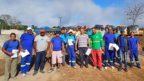 Ibirataia: Secretaria de Saúde realiza primeira testagem do ano para colaboradores da garagem
