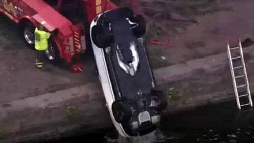 Casal que fazia sexo em carro deixa veículo cair em rio durante momento íntimo