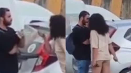 Mulher ameaça homem com faca após não aceitar fim de relacionamento