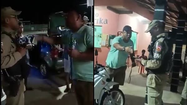 Prefeito de cidade baiana enfrenta policiais e se nega a desligar som alto: “quem manda aqui sou eu”