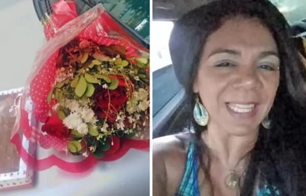 Mulher recebe bombons de presente com um buquê de flores e morre envenenada