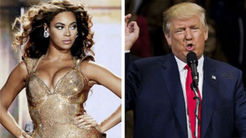 Trump denuncia Beyoncé e outros artistas por suposta fraude eleitoral nos EUA