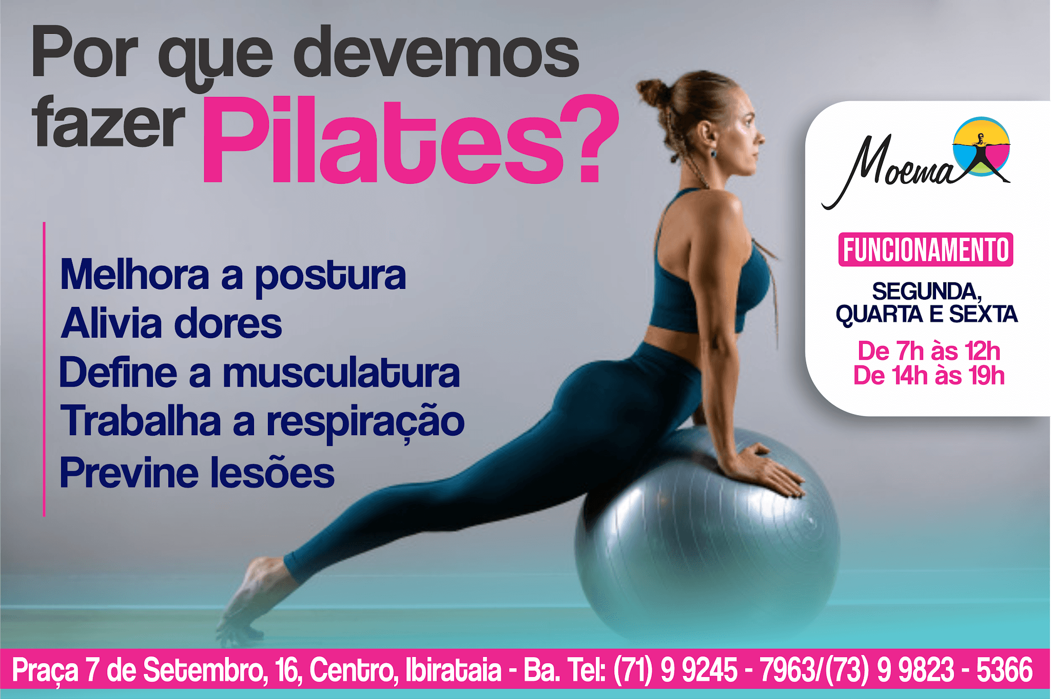 VENHA CONHECER NOSSOS SERVIÇOS | MOEMA FISIOPILATES