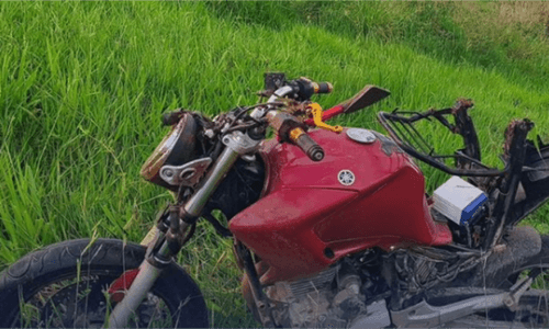 Itagi: Homem fica ferido após perder controle de moto e descer ribanceira na BA-130