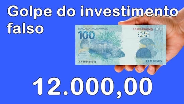 Jovem perde 12 mil reais através do golpe do investimento falso na Bahia