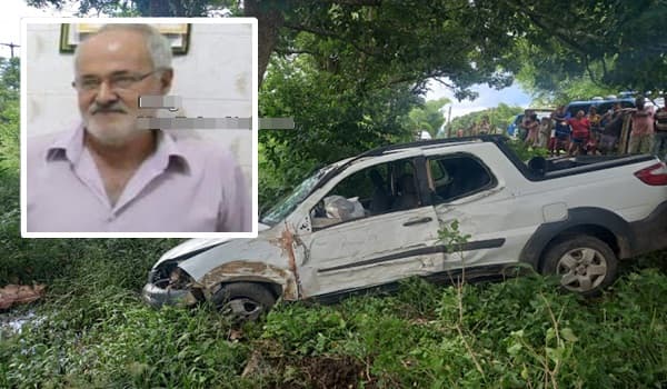 Acidente na BA-262 resulta na morte de um senhor de 73 anos em Coaraci