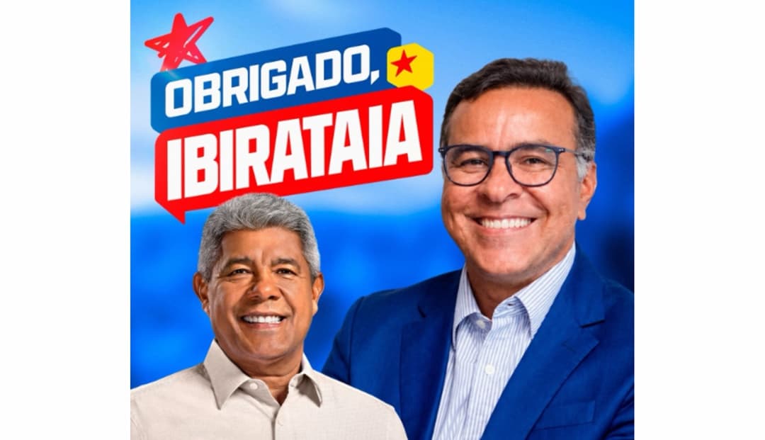 Jerônimo Rodrigues vence em Ibirataia com apoio do grupo do prefeito Sandro Futuca