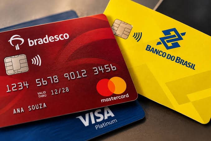 Clientes de Bradesco e Banco do Brasil relatam cartões bloqueados e limites zerados
