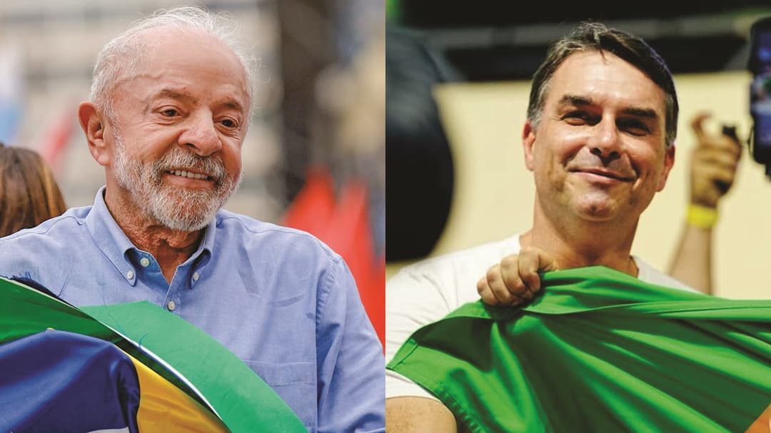 Lula e Flávio Bolsonaro chegam ao 2º turno em uma disputa marcada pela polarização
