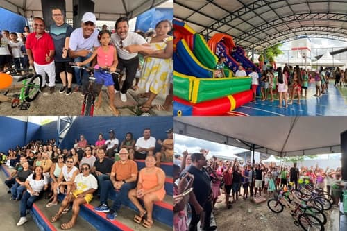 Ibirataia: Prefeitura promove manhã de diversão e sorteio de prêmios em Comemoração ao Dia das Crianças