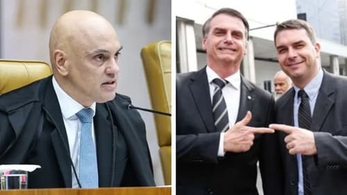 Alexandre de Moraes autoriza visitas de Flávio Bolsonaro a Jair Bolsonaro após fim de suspensão